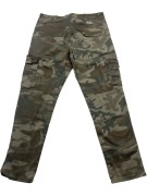 WRANGLER PANTALONE CARGO STILE MILITARE CAMOUFLAGE DA UOMO L