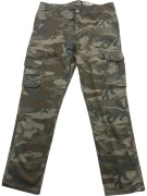 WRANGLER PANTALONE CARGO STILE MILITARE CAMOUFLAGE DA UOMO L