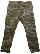 Wrangler Cargo Pants Regular Taper Camouflage Khaki Men’s 4XL