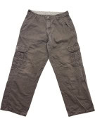 WRANGLER CARGO PANTS UTILITY WASHED BROWN ΑΝΤΡΙΚΟ PRE OWNED S