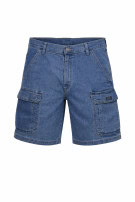 WRANGLER CARGO SHORTS STREETWEAR WASHED BLUE ΑΝΤΡΙΚΟ PRE OWNED L