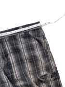 WRANGLER BERMUDA CARGO UTILITY QUADRI CHARCOAL UOMO PRE OWNED XL