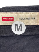 WRANGLER BERMUDA CARGO WORKWEAR NERO UOMO PRE OWNED M