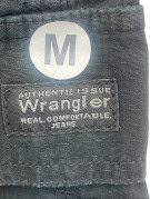 WRANGLER CARGO ΒΕΡΜΟΥΔΑ WORKWEAR ΜΑΥΡΟ ΑΝΤΡΙΚΟ PRE OWNED M