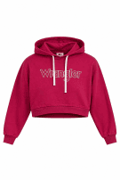 WRANGLER CROP HOODIE GRAPHIC PINK ΓΥΝΑΙΚΕΙΟ PRE OWNED XL