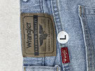 WRANGLER DENIM SHORTS VINTAGE WASHED BLUE ΑΝΤΡΙΚΟ PRE OWNED L