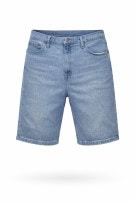WRANGLER DENIM SHORTS VINTAGE WASHED BLUE ΑΝΤΡΙΚΟ PRE OWNED L
