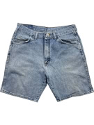 WRANGLER SHORTS IN DENIM 90s CON PATCH LOGO BLU UNISEX M