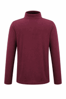 WRANGLER HALF ZIP SWEATSHIRT MINIMAL BORDEAUX MENS PRE OWNED M