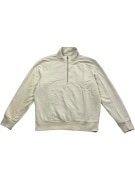 Wrangler 1/4 Zip Sweatshirt Casual Beige Men’s L