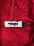 Wrangler Felpa Hoodie Basic Rossa da Uomo M