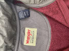 WRANGLER HALF ZIP FLEECE BURGUNDY MEN PRE OWNED M