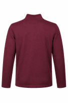 WRANGLER HALF ZIP FLEECE BURGUNDY MEN PRE OWNED M