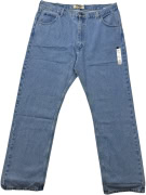 Wrangler Jeans Casual Με Λογότυπο Μπλε Ανδρικό 40