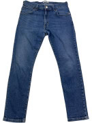 WRANGLER JEANS SLIM FIT BLUE MENS PRE OWNED XS