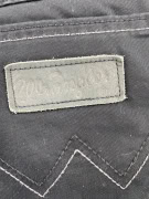 WRANGLER Straight Fit Casual Jeans Logo Black Men’s M