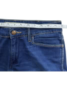Wrangler Jeans Pantaloni in denim casual con patch Mickey blu unisex S