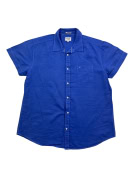 WRANGLER Κοντομάνικο Πουκάμισο Casual Μπλε Ανδρικό XL