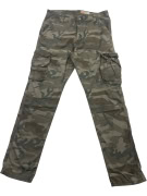 WRANGLER Pantaloni cargo stile militare mimetico camo da uomo taglia L