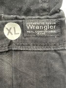WRANGLER ΠΑΝΤΕΛΟΝΙ CARGO WORKWEAR FADED BLACK ΑΝΤΡΙΚΟ PRE OWNED XL