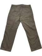 WRANGLER CARPENTER PANTS WORKWEAR OLIVE MENS PRE OWNED XL