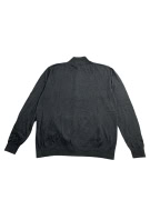 Wrangler Πλεκτή Ζακέτα Casual Μονόχρωμη Γκρι Ανδρική 3XL