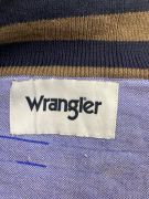 Wrangler Πλεκτή Ζακέτα Καφέ με Φερμουάρ Ανδρική 3XL