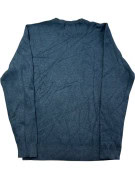 WRANGLER KNIT SWEATER MINIMAL BLUE MEN PRE OWNED L