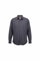 WRANGLER ΠΟΥΚΑΜΙΣΟ CASUAL CLASSIC LOGO ΜΠΛΕ/ΓΚΡΙ ΑΝΔΡΙΚΟ MEDIUM