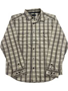 WRANGLER ΠΟΥΚΑΜΙΣΟ CASUAL ΚΑΡΟ ΜΕ ΛΟΓΟΤΥΠΟ ΜΠΕΖ/ΚΑΦΕ ΑΝΔΡΙΚΟ M