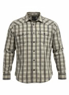 WRANGLER ΠΟΥΚΑΜΙΣΟ CASUAL ΚΑΡΟ ΜΕ ΛΟΓΟΤΥΠΟ ΜΠΕΖ/ΚΑΦΕ ΑΝΔΡΙΚΟ M