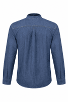 WRANGLER DENIM SHIRT CLASSIC BLUE MENS PRE OWNED XL