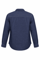 S. OLIVER CAMICIA DENIM CLASSIC NAVY UOMO PRE OWNED L