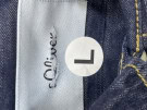 S. OLIVER CAMICIA DENIM CLASSIC NAVY UOMO PRE OWNED L