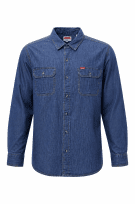 WRANGLER CAMICIA DENIM UTILITY BLU UOMO PRE OWNED XL