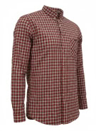 Wrangler Plaid Shirt Casual Logo Multicolor (Red) Men’s M