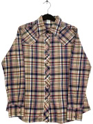 WRANGLER Πουκάμισο Καρό Western Style Πολύχρωμο Unisex XS