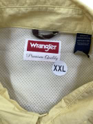 WRANGLER OUTDOOR SHIRT PREMIUM QUALITY YELLOW MEN'S XXL