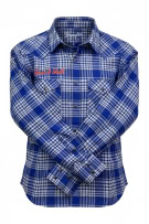 WRANGLER CAMICIA RETRO BLU DA UOMO M usata