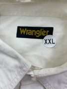 WRANGLER ΠΟΥΚΑΜΙΣΟ VINTAGE ΜΕ ΛΟΓΟΤΥΠΟ ΛΕΥΚΟ ΑΝΔΡΙΚΟ XXL