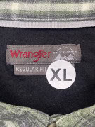 WRANGLER SHIRT WORKWEAR GREEN MENS PRE OWNED XL