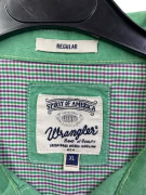 WRANGLER SPIRIT OF AMERICA MEN'S SHIRT REGULAR FIT GREEN XL