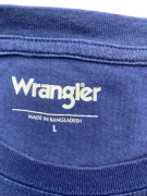 WRANGLER T-SHIRT CASUAL SMALL LOGO ΜΠΛΕ ΑΝΔΡΙΚΟ L