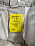 WRANGLER TEXAS Vintage Denim Pants Logo Beige/Light Grey Men’s W30 L32