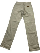 WRANGLER TEXAS Vintage Denim Pants Logo Beige/Light Grey Men’s W30 L32