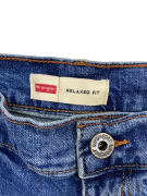 WRANGLER JEANS RELAXED FIT LOGO BLU DA UOMO L
