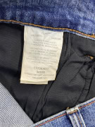 WRANGLER JEANS RELAXED FIT LOGO BLU DA UOMO L