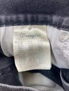 WRANGLER JEANS WASHED FADED BLACK WOMEN PRE OWNED XS