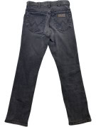 WRANGLER JEANS WASHED FADED BLACK WOMEN PRE OWNED XS