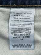 WRANGLER DENIM CARPENTER SHORTS LOGO BLUE UNISEX L